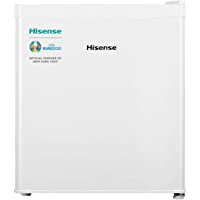 Hisense RR55D4AW1 - Mini Bar- Frigorífico Pequeño- 42L de Capacidad Neta- 51 Cm Alto- Table Top- Una Puerta Reversible…